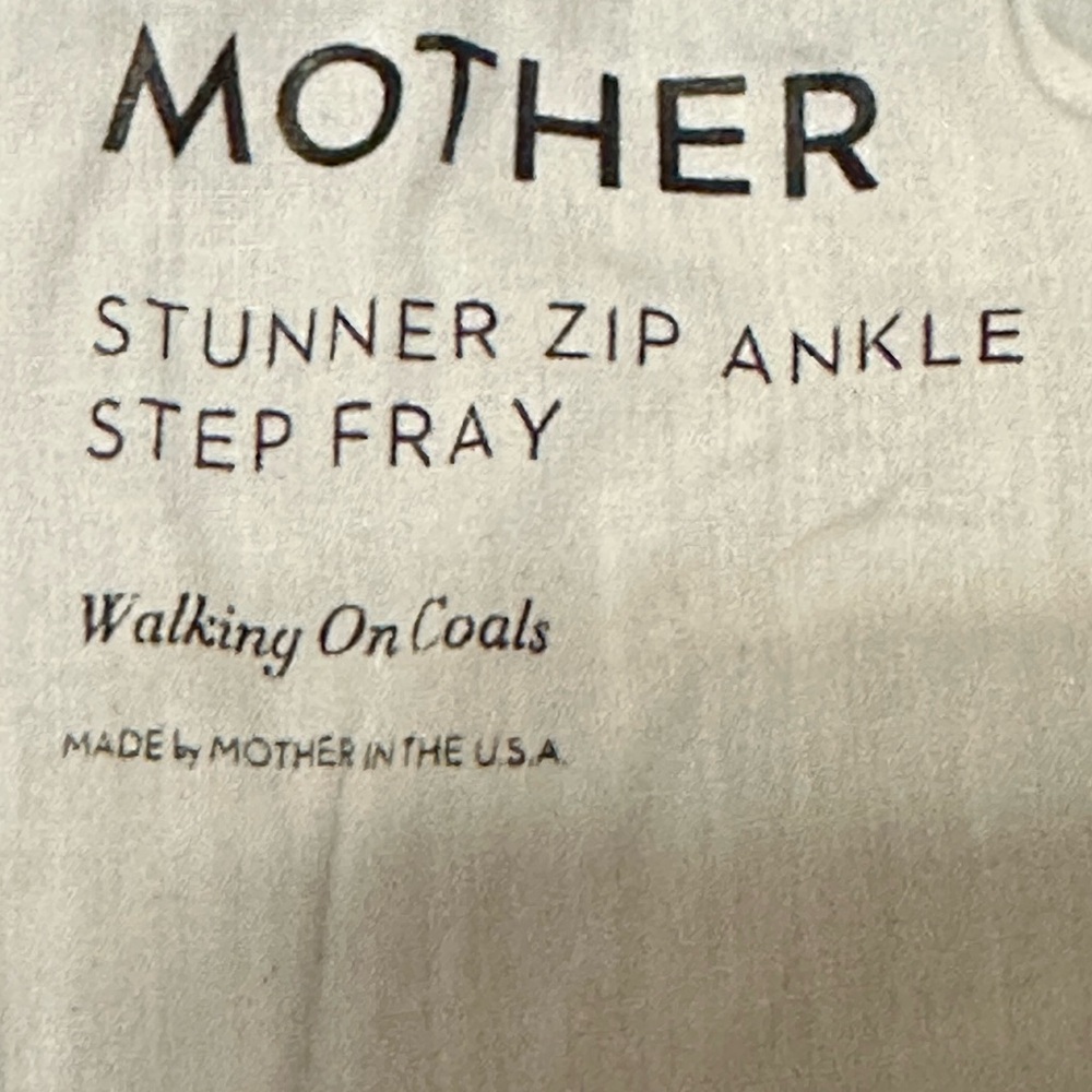 MOTHER ankle Women Blue Jeans - Picture 9 of 15